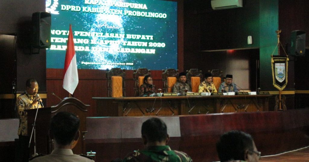 Pemerintah dan DPRD Kabupaten Probolinggo Mulai Bahas Raperda APBD 2020