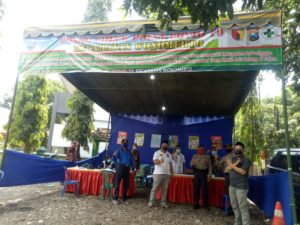Satgas Covid Kecamatan Wonomerto Sambut Kunjungan Dewan