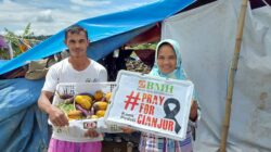 BMH Jatim Salurkan Bantuan Sayur & Buah Untuk Korban Gempa Cianjur